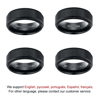 Personalized Name Rings for Men - Free Engraving! -, Rings , Drestiny , 10, 11, 12, 6, 7, 8, 9, Australia, Black, Canada, Gender_Men, New Zealand, United Kingdom, United States , Drestiny , www.shopdrestiny.com